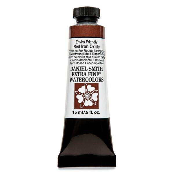 Daniel Smith Extra Fine Tüp Suluboya 15 Ml Seri 2 Enviro-Friendly Red Iron Oxide - 3