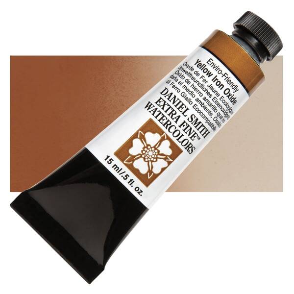 Daniel Smith Extra Fine Tüp Suluboya 15 Ml Seri 2 Enviro-Friendly Yellow Iron Oxide - 1
