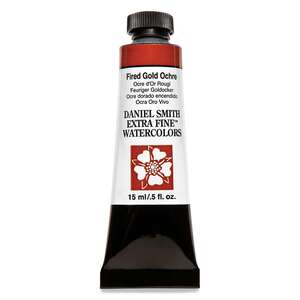 Daniel Smith Extra Fine Tüp Suluboya 15 Ml Seri 2 Fired Gold Ochre - 3