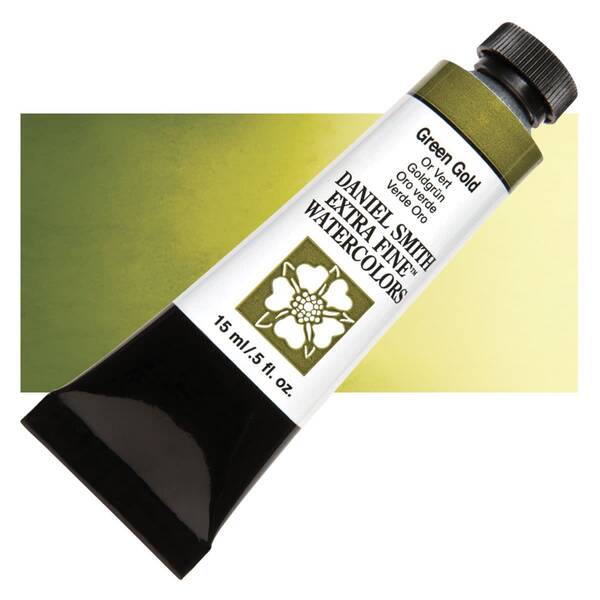 Daniel Smith Extra Fine Tüp Suluboya 15 Ml Seri 2 Green Gold - 1