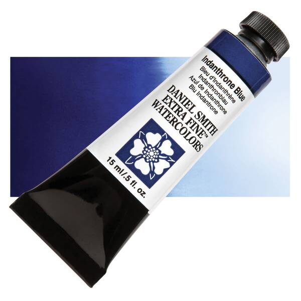 Daniel Smith Extra Fine Tüp Suluboya 15 Ml Seri 2 Indanthrone Blue - 1