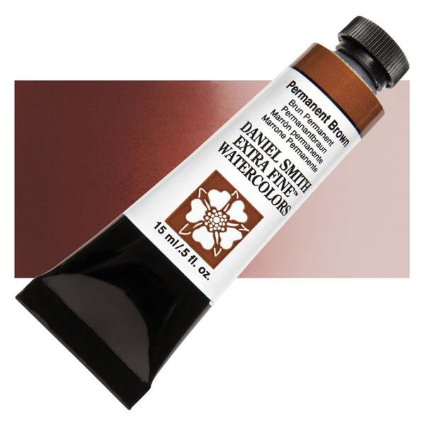 Daniel Smith Extra Fine Tüp Suluboya 15 Ml Seri 2 Permanent Brown - 1