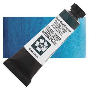 Daniel Smith Extra Fine Tüp Suluboya 15 Ml Seri 1 Phthalo Blue Turquoise - 1