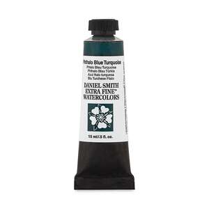 Daniel Smith Extra Fine Tüp Suluboya 15 Ml Seri 1 Phthalo Blue Turquoise - 3