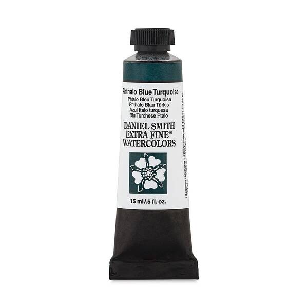 Daniel Smith Extra Fine Tüp Suluboya 15 Ml Seri 1 Phthalo Blue Turquoise - 3
