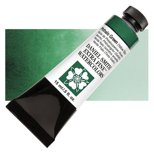 Daniel Smith Extra Fine Tüp Suluboya 15 Ml Seri 2 Phthalo Green Yellow Shade - 1