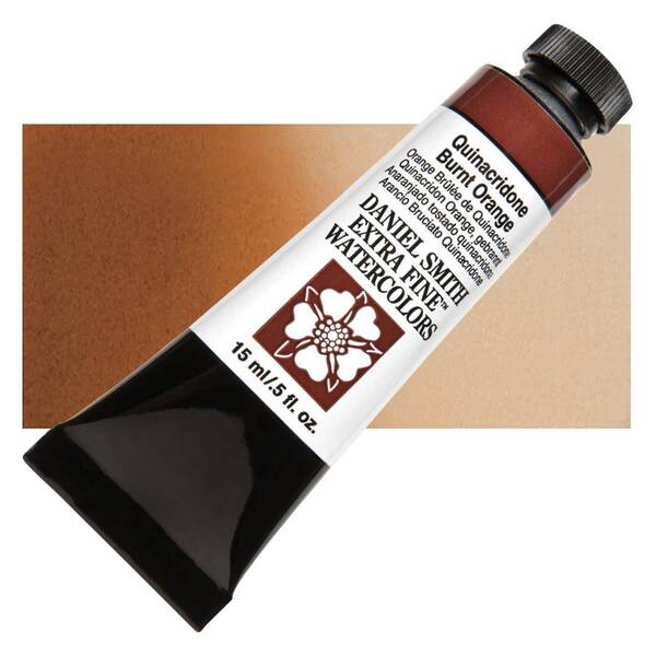 Daniel Smith Extra Fine Tüp Suluboya 15 Ml Seri 2 Quinacridone Burnt Orange - 1