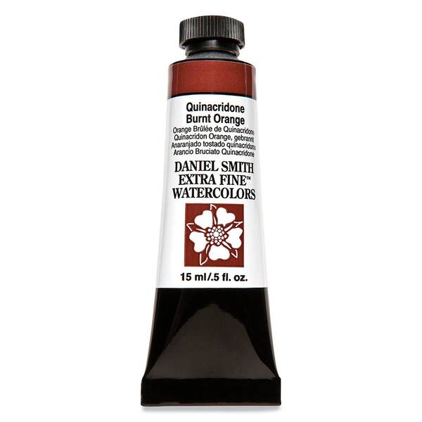 Daniel Smith Extra Fine Tüp Suluboya 15 Ml Seri 2 Quinacridone Burnt Orange - 3