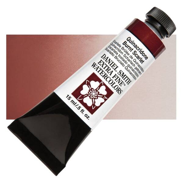 Daniel Smith Extra Fine Tüp Suluboya 15 Ml Seri 2 Quinacridone Burnt Scarlet - 1