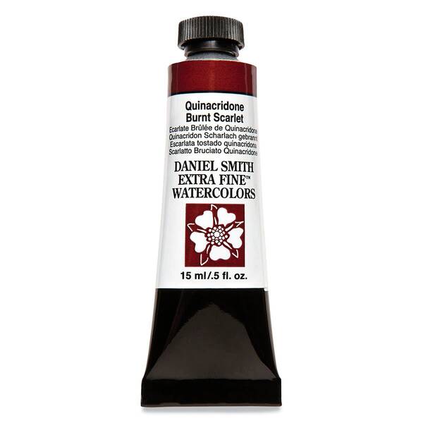 Daniel Smith Extra Fine Tüp Suluboya 15 Ml Seri 2 Quinacridone Burnt Scarlet - 3