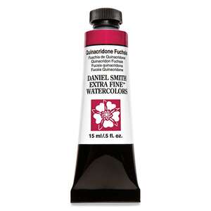Daniel Smith Extra Fine Tüp Suluboya 15 Ml Seri 2 Quinacridone Fuchsia - 3