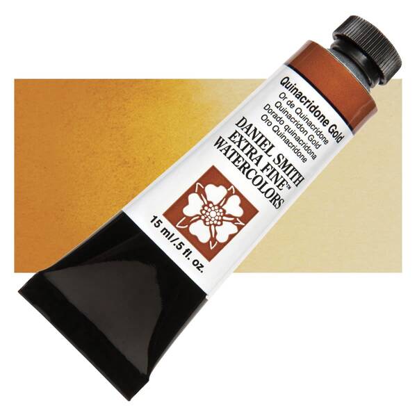 Daniel Smith Extra Fine Tüp Suluboya 15 Ml Seri 2 Quinacridone Gold - 1