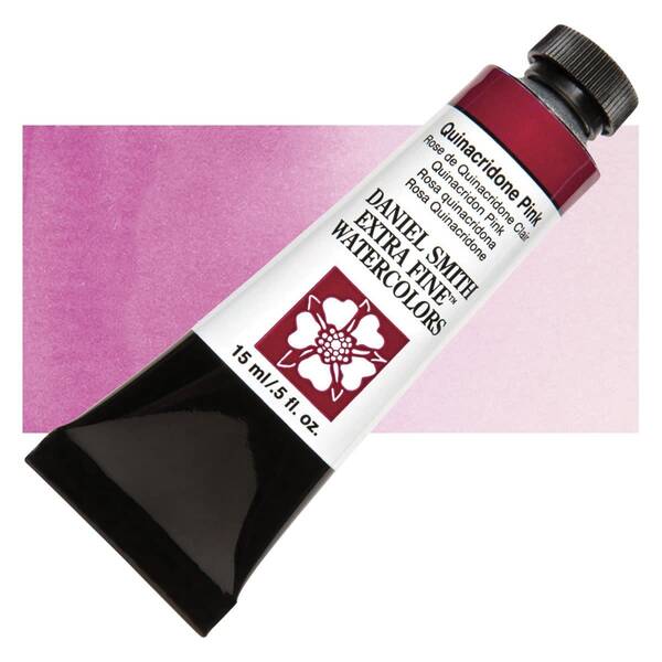 Daniel Smith Extra Fine Tüp Suluboya 15 Ml Seri 2 Quinacridone Pink - 1