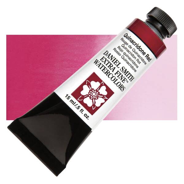 Daniel Smith Extra Fine Tüp Suluboya 15 Ml Seri 2 Quinacridone Red - 1