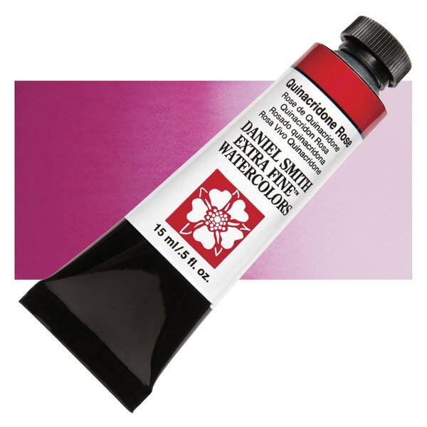 Daniel Smith Extra Fine Tüp Suluboya 15 Ml Seri 2 Quinacridone Rose - 1