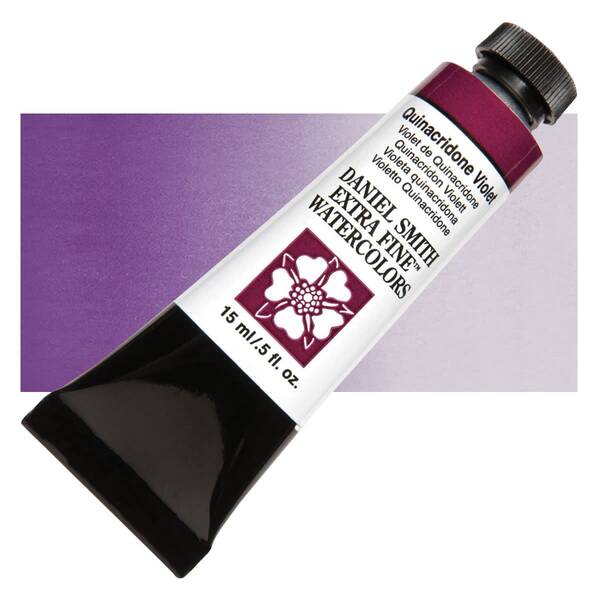 Daniel Smith Extra Fine Tüp Suluboya 15 Ml Seri 2 Quinacridone Violet - 1