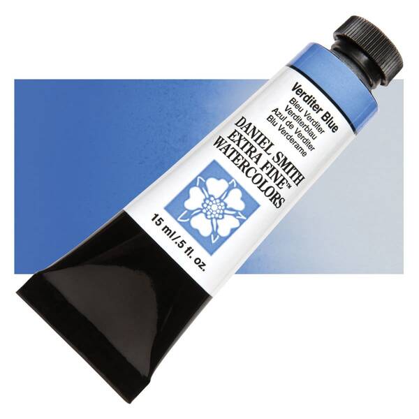 Daniel Smith Extra Fine Tüp Suluboya 15 Ml Seri 2 Verditer Blue - 1