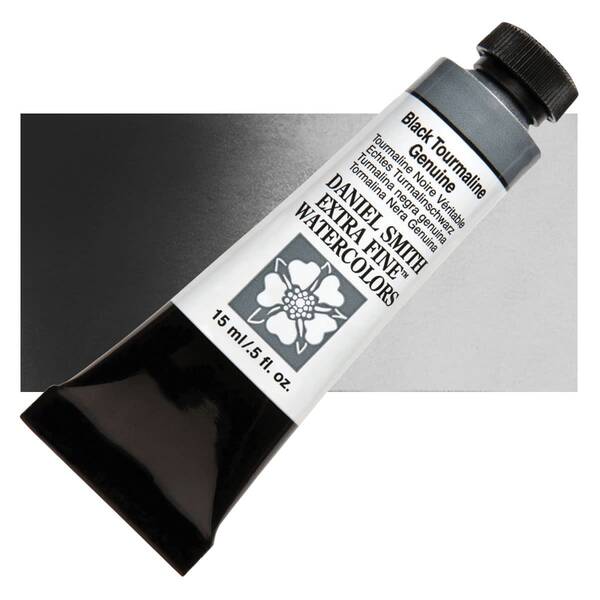 Daniel Smith Extra Fine Tüp Suluboya 15 Ml Seri 3 Black Tourmaline Genuine - 1