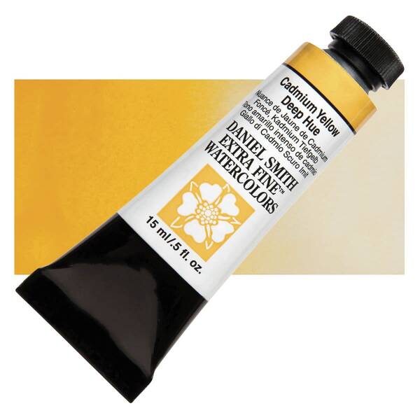 Daniel Smith Extra Fine Tüp Suluboya 15 Ml Seri 3 Cadmium Yellow Deep Hue - 1