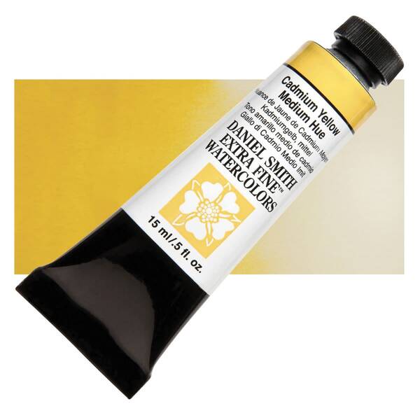 Daniel Smith Extra Fine Tüp Suluboya 15 Ml Seri 3 Cadmium Yellow Medium Hue - 1