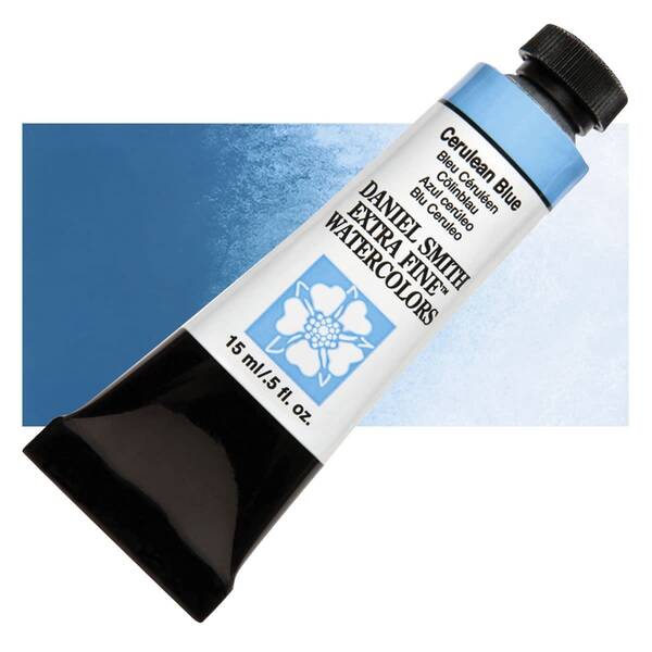 Daniel Smith Extra Fine Tüp Suluboya 15 Ml Seri 3 Cerulean Blue - 1