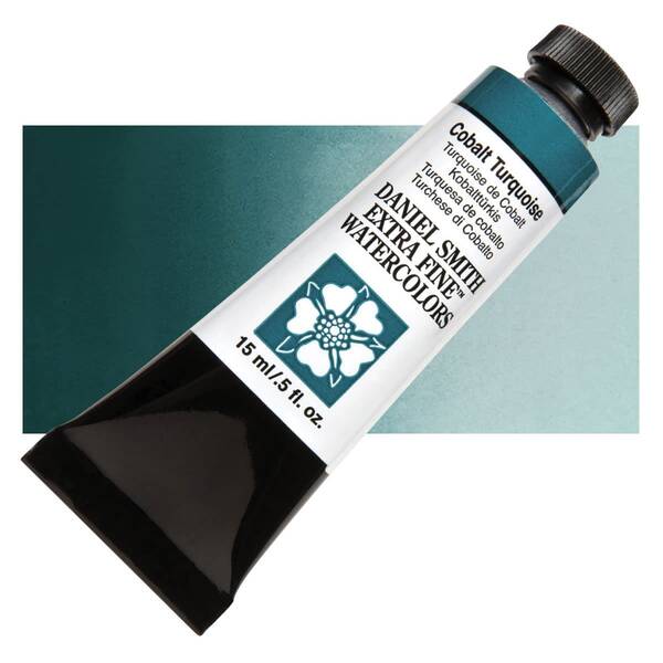 Daniel Smith Extra Fine Tüp Suluboya 15 Ml Seri 3 Cobalt Turquoise - 1