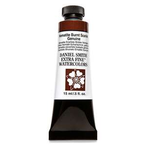 Daniel Smith Extra Fine Tüp Suluboya 15 Ml Seri 3 Hematite Burnt Scarlet Genuine - 3