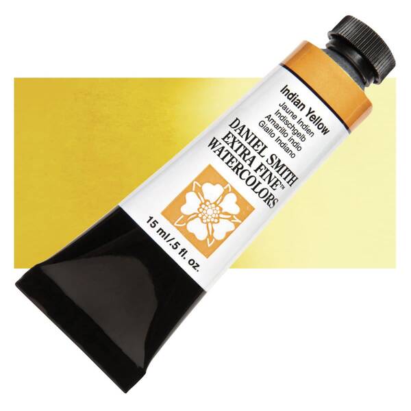 Daniel Smith Extra Fine Tüp Suluboya 15 Ml Seri 3 Indian Yellow - 1