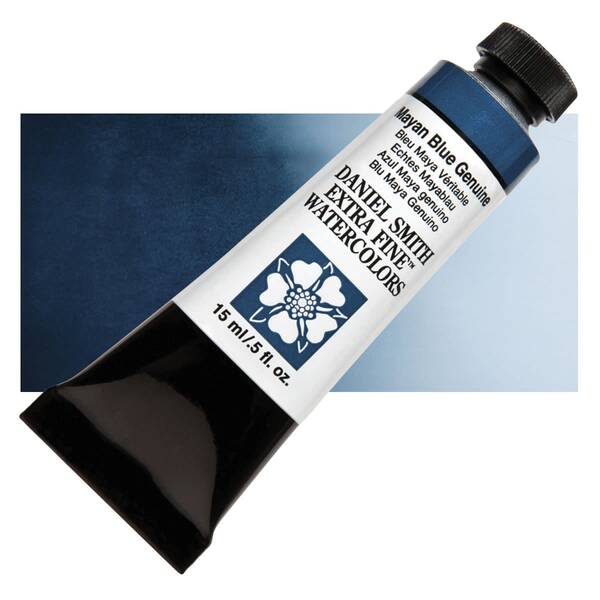 Daniel Smith Extra Fine PrimaTek® Tüp Suluboya 15 Ml Seri 3 Mayan Blue Genuine - 1