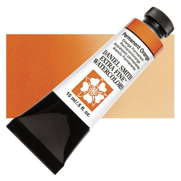 Daniel Smith Extra Fine Tüp Suluboya 15 Ml Seri 3 Permanent Orange - 1