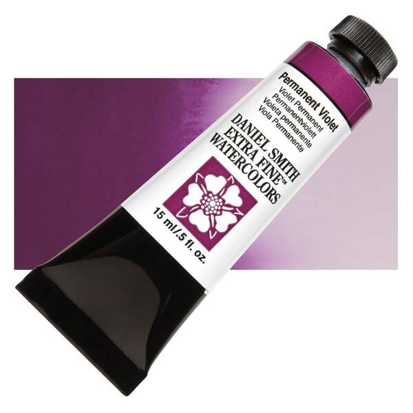Daniel Smith Extra Fine Tüp Suluboya 15 Ml Seri 3 Permanent Violet - 1