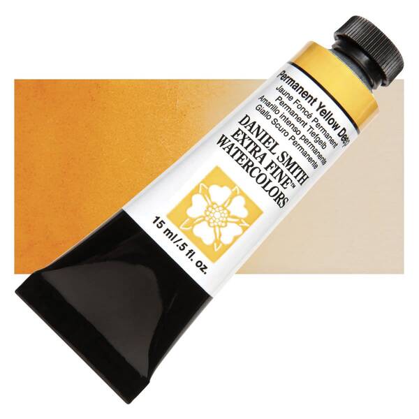 Daniel Smith Extra Fine Tüp Suluboya 15 Ml Seri 3 Permanent Yellow Deep - 1
