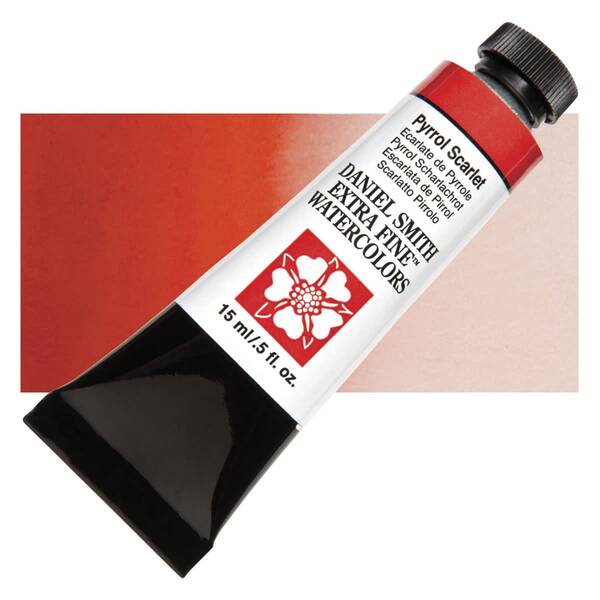 Daniel Smith Extra Fine Tüp Suluboya 15 Ml Seri 3 Pyrrol Scarlet - 1