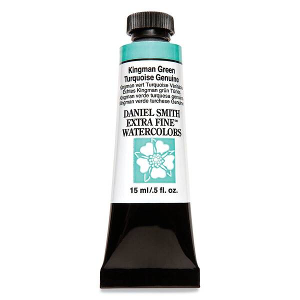 Daniel Smith Extra Fine Tüp Suluboya 15 Ml Seri 5 Kingman Green Turquoise Genuine - 3