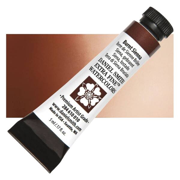 Daniel Smith Extra Fine Tüp Suluboya 5 Ml Seri 1 Burnt Sienna - 1