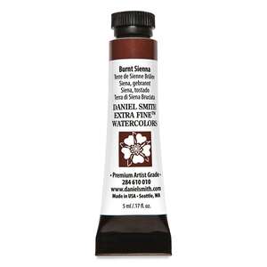 Daniel Smith Extra Fine Tüp Suluboya 5 Ml Seri 1 Burnt Sienna - 3