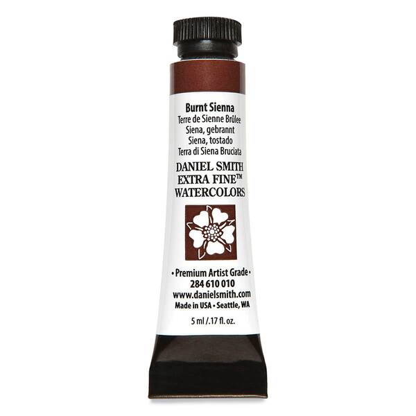Daniel Smith Extra Fine Tüp Suluboya 5 Ml Seri 1 Burnt Sienna - 3