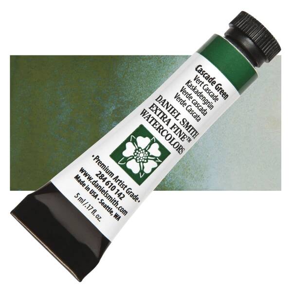Daniel Smith Extra Fine Tüp Suluboya 5 Ml Seri 1 Cascade Green - 1