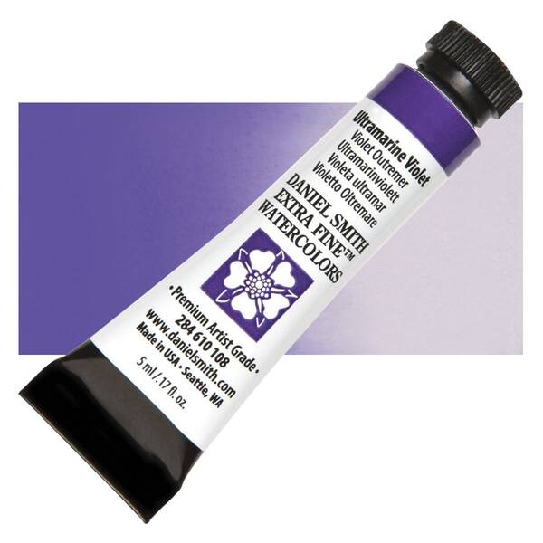 Daniel Smith Extra Fine Tüp Suluboya 5 Ml Seri 1 Ultramarine Violet - 1