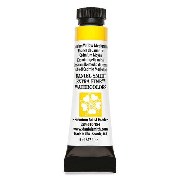 Daniel Smith Extra Fine Tüp Suluboya 5 Ml Seri 2 Cadmium Yellow Medium Hue - 3