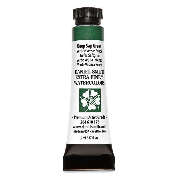 Daniel Smith Extra Fine Tüp Suluboya 5 Ml Seri 2 Deep Sap Green - 3