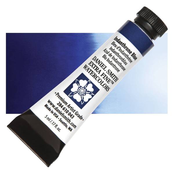 Daniel Smith Extra Fine Tüp Suluboya 5 Ml Seri 2 Indanthrone Blue - 1