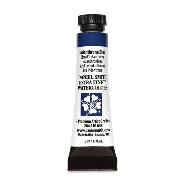 Daniel Smith Extra Fine Tüp Suluboya 5 Ml Seri 2 Indanthrone Blue - 3