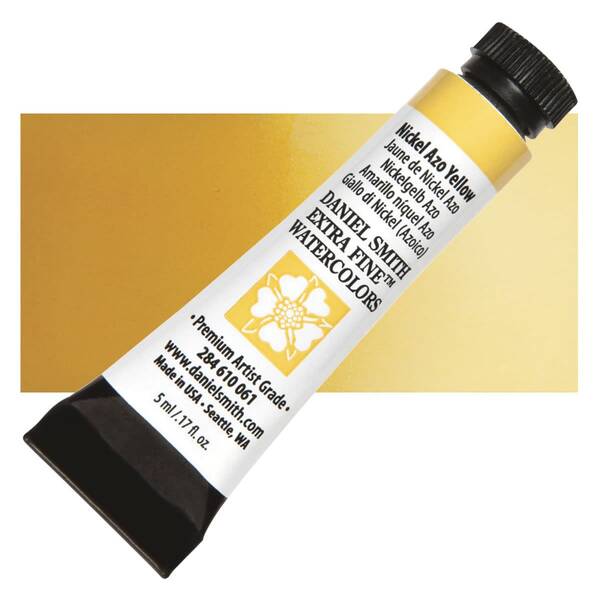 Daniel Smith Extra Fine Tüp Suluboya 5 Ml Seri 2 Nickel Azo Yellow - 1