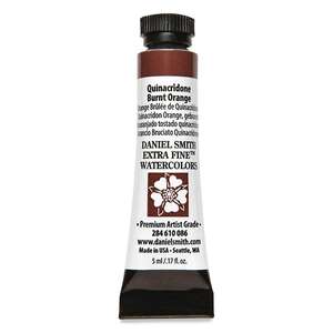 Daniel Smith Extra Fine Tüp Suluboya 5 Ml Seri 2 Quinacridone Burnt Orange - 3