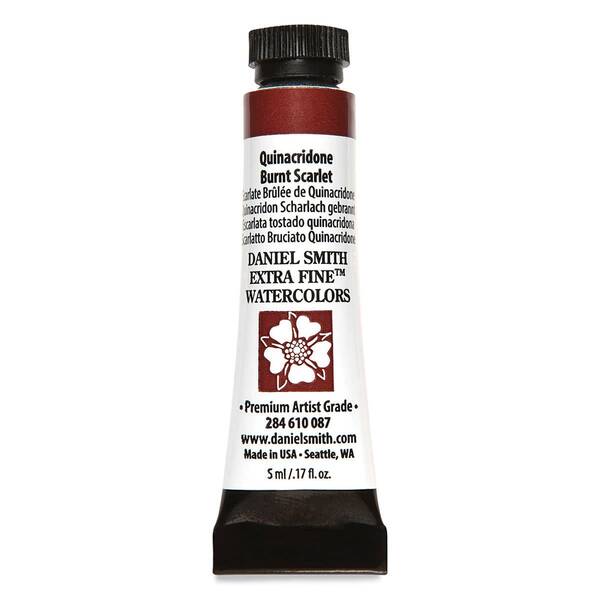 Daniel Smith Extra Fine Tüp Suluboya 5 Ml Seri 2 Quinacridone Burnt Scarlet - 3