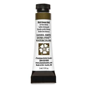 Daniel Smith Extra Fine Tüp Suluboya 5 Ml Seri 2 Rich Green Gold - 3