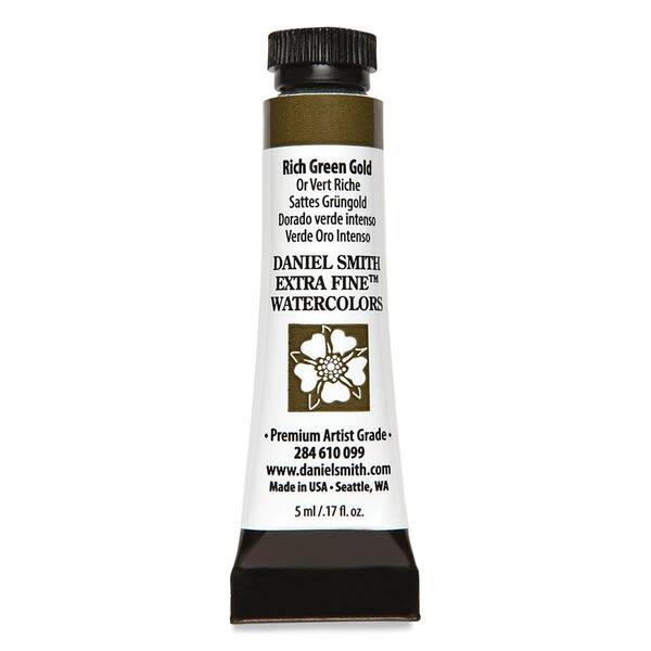 Daniel Smith Extra Fine Tüp Suluboya 5 Ml Seri 2 Rich Green Gold - 3