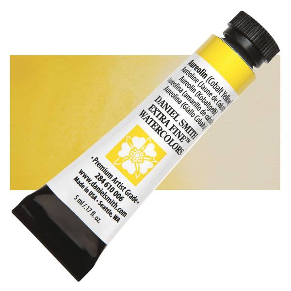 Daniel Smith Extra Fine Tüp Suluboya 5 Ml Seri 3 Aureolin Yellow - 1