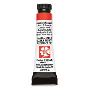 Daniel Smith Extra Fine Tüp Suluboya 5 Ml Seri 3 Cadmium Red Medium Hue - 3